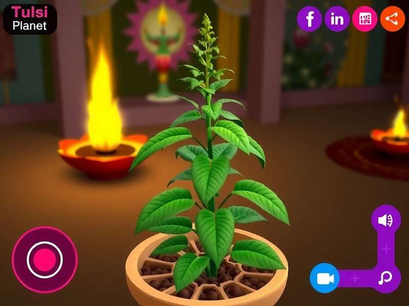 Tulsi Mantra Sacred Chants Diwali Event